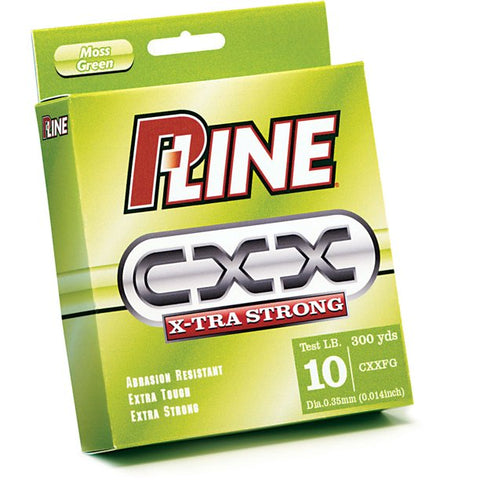 P-Line CXX X-tra Strong 10lb Test Moss Green