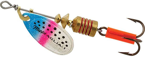 Mepps Aglia Spinner - Treble Hook 1/12oz B0 RBT