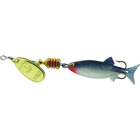 Mepps Comet Mino In-Line Spinner 1 7/8" 1/6 oz Gold Blade C1M G