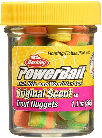Berkley PowerBait Power Nuggets , Rainbow 1.1oz