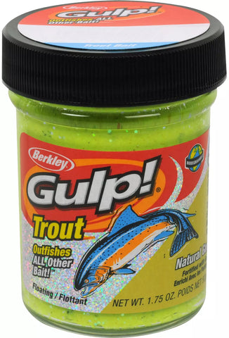 Berkley Gulp! Trout Dough Bait Chunky Chartreuse 1.75oz