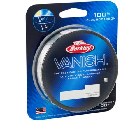 Berkley Vanish Fluorocarbon Fishing Line 8LB 250Yd clear