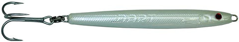 Point Wilson Dart Candlefish Jigs, 2.25oz, Pearl White