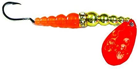 Mack's Lure 09136 Wedding Ring Orange/Gold/ Fl Orange