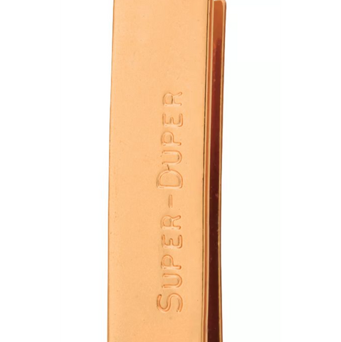 Luhr Jensen Super Duper Spoon, Brass Red Head 1 1/8"