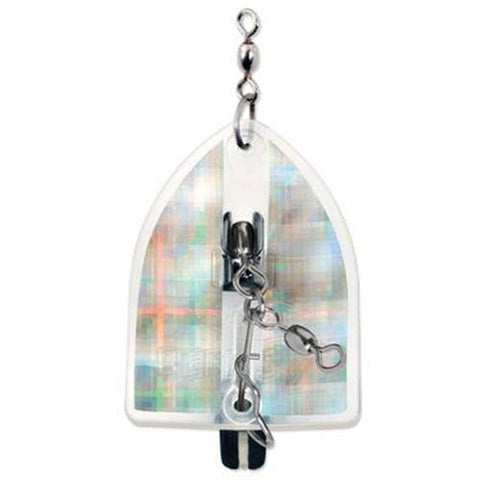 Luhr-Jensen Deep Six Clear/Silver Disco Tape