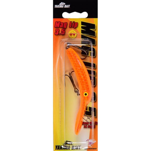 Yakima Bait Mag Lip 3.5 Fishing Lure, Egg Fluorescent, 9581
