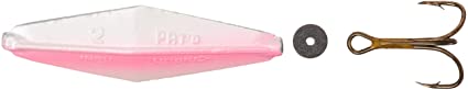 Buzz Bomb Jigs Pink Pearl 4" Narrow