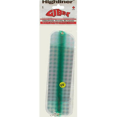 Gibbs Highliner #1 UV Green Stripe Flasher