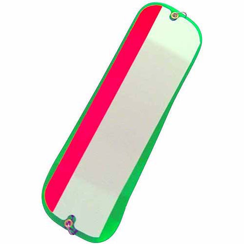 Gibbs Highliner #1 UV Green Moon Jelly Red Stripe Flasher