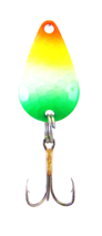 Double X Tackle Steelhead Spoon Extra Heavy Rainbow Nickel Back 1/2oz