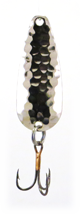 Double X Tackle Pot-O-Gold Spoon Hammered Nickel 1/4oz