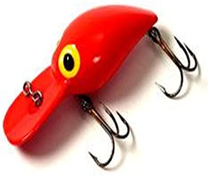 Brad's Killer Fishing Gear Wiggler Fl Red