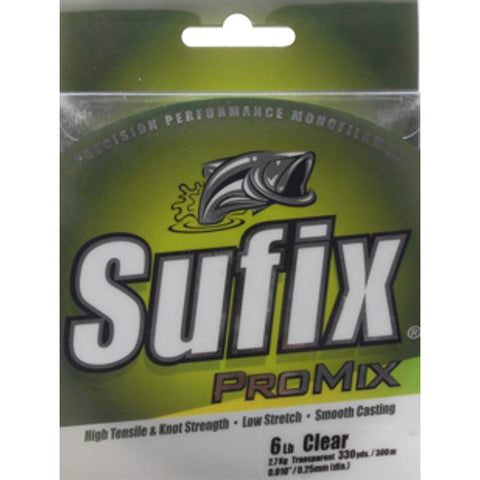 Sufix Promix 6 lb Clear 330 yds