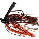 Arkie Lures Rattle Band Bass Jig, 1/4 oz., Brown Orange, RBJ-14-4