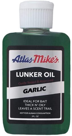 Atlas Mike's Glo Garlic Scent Bait Oil, 2 oz